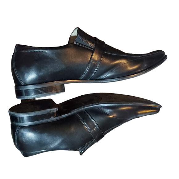 Stacy Adams Beau Moc Toe Bit Slip-On Loafer Black Men\'s Size 13 Leather Dress main image 7